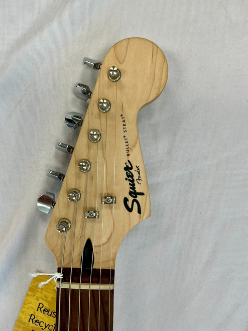 Vist Large View of Product Image Which is Used Squier STRAT S Type Electric Guitar Red 6-String