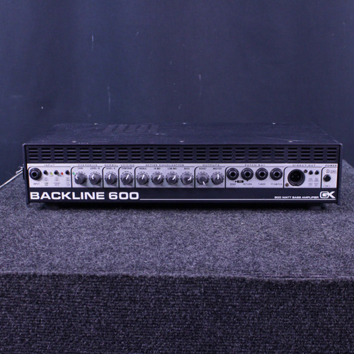 Vist Large View of Product Image Which is Used Gallien Krueger BACKLINE 600 BASS HEAD Bass Amplifier Head