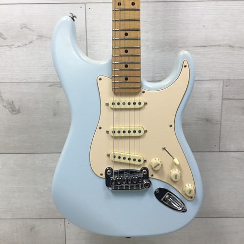 Vist Large View of Product Image Which is Used G&L Legacy Sonic Blue Electric Guitar