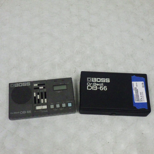 Vist Large View of Product Image Which is Used Boss DB-66 DR BEAT Instrument Tuner or Metronome