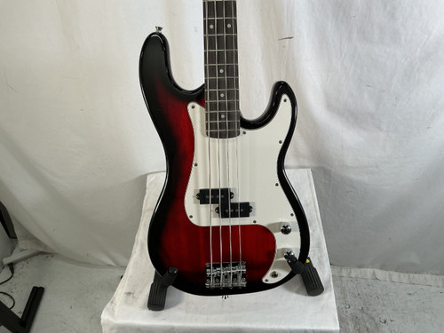 Vist Large View of Product Image Which is Used Crescent P STYLE BASS P Type Bass Guitar Sunburst 4-String