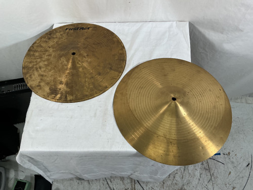 Vist Large View of Product Image Which is Used First Act HI HAT SET 14 INCH Hi Hat Cymbals 14"