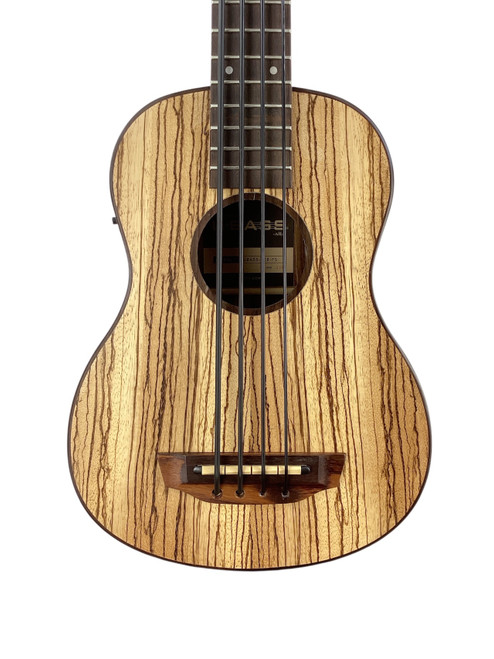 Vist Large View of Product Image Which is Used Kala UBASS-ZEB-FS Bass Ukulele w/Bag