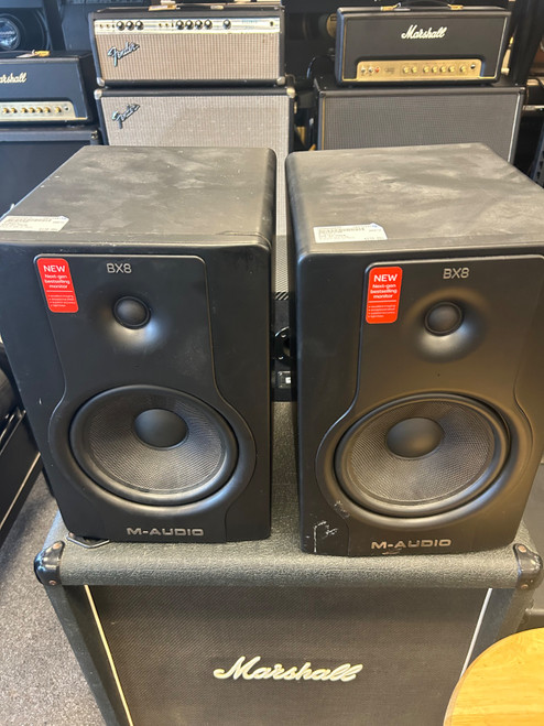 Vist Large View of Product Image Which is Used M-Audio BX8 D2 PAIR Passive Full Range Speaker Cabinet