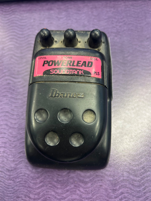 Vist Large View of Product Image Which is Used Ibanez POWER LEAD Vintage Distortion/Overdrive Pedal
