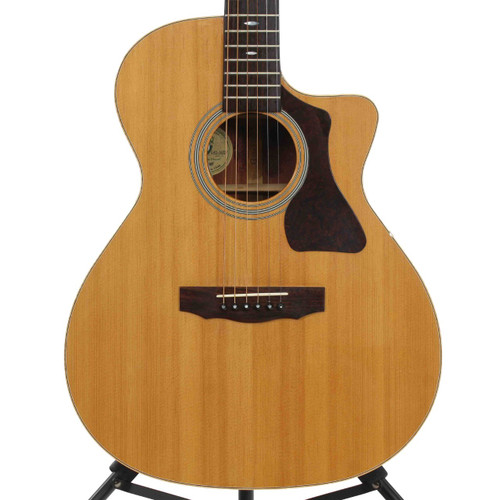 Vist Large View of Product Image Which is Used Guild GAD-30PCENAT Solid Top Acoustic Guitar Natural