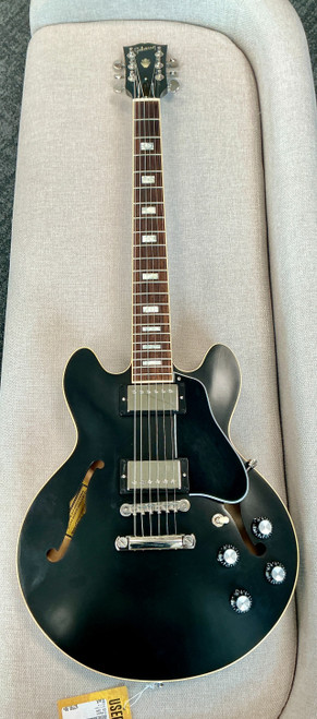 Vist Large View of Product Image Which is Used Gibson ES 339 Semi-Hollow Electric Guitar Black 6-String