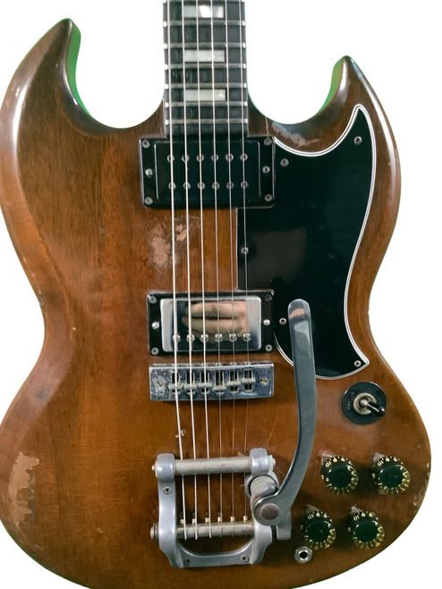 Vist Large View of Product Image Which is Used Gibson 1973 SG STANDARD Vintage SG Type Electric Guitar Wood 6-String
