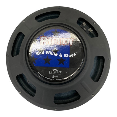 Vist Large View of Product Image Which is Used Eminence Patriot Red White And Blues Guitar Speaker Cabinet Other