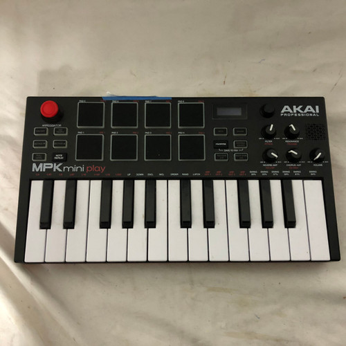 Vist Large View of Product Image Which is Used Akai MPK MINI PLAY Compact Controller Compact