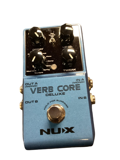 Vist Large View of Product Image Which is Used Nux VERB CORE Guitar Effects Pedal