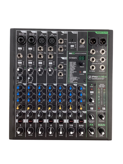 Vist Large View of Product Image Which is Used Mackie PROFX10V3 Mixer w/AC
