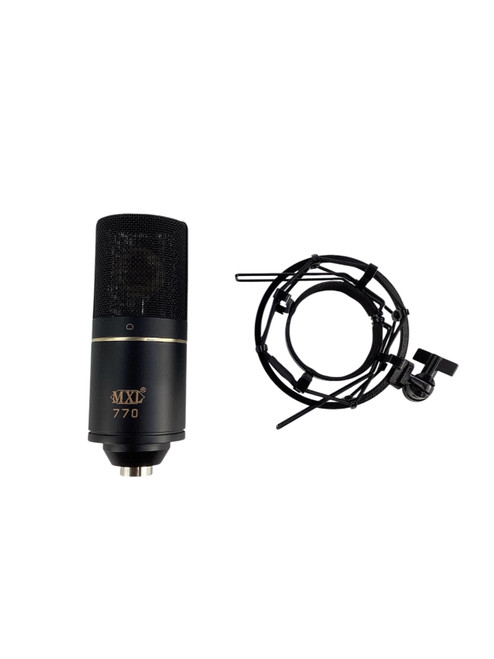 Vist Large View of Product Image Which is Used MXL 770 Condenser Microphone w/CASE + MOUNT