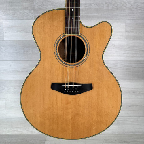 Vist Large View of Product Image Which is Used Yamaha CPX700II-12 Acoustic-electric Guitar - Natural - Case Included - 12-string
