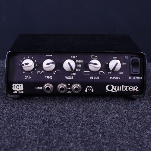 Vist Large View of Product Image Which is Used Quilter 101 MINI HEAD Solid State Guitar Head