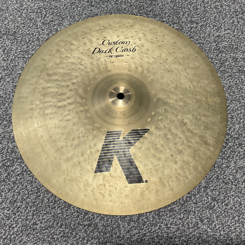 Vist Large View of Product Image Which is Used ZILDJIAN K CUSTOM DARK 15 INCH Crash Cymbal