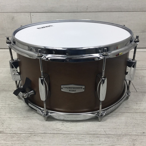 Vist Large View of Product Image Which is Used Tama Soundworks Kapur 7x13 DKP137-MRK Wood Snare Drum