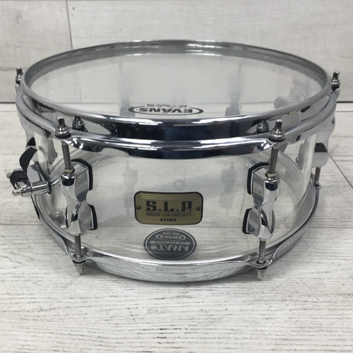 Vist Large View of Product Image Which is Used Tama S.L.P.  5.5x12 Acrylic Snare Drum