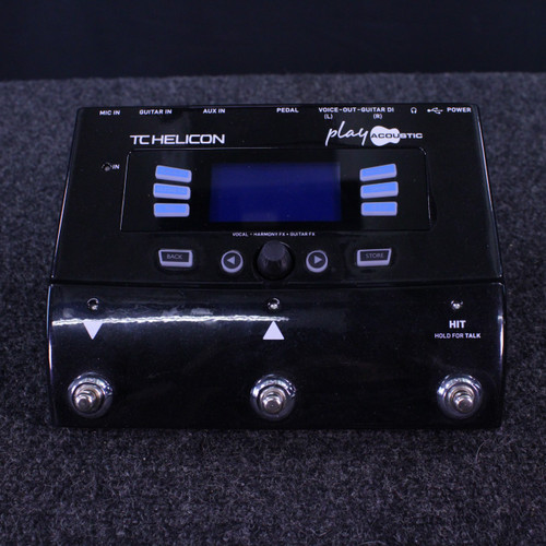 Vist Large View of Product Image Which is Used TC Helicon PLAY ACOUSTIC PEDAL Pro Sound Product