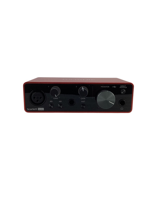 Vist Large View of Product Image Which is Used Focusrite Scarlett Solo 3rd Gen Computer Interface 