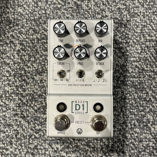 Vist Large View of Product Image Which is Used WALRUS AUDIO MAKO D1 HIGH FIDELITY ECHO MACHINE Guitar Pedal