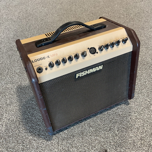 Vist Large View of Product Image Which is Used FISHMAN LOUDBOX MINI Solid State Guitar Amplifier