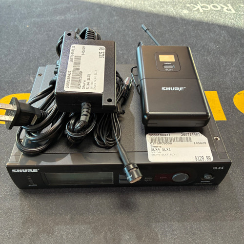 Vist Large View of Product Image Which is Used Shure SLX4 SLX1 Wireless Microphone