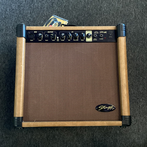 Vist Large View of Product Image Which is Used Stagg 40AAR 1 x 10 Solid State Amplifier 1 x 10