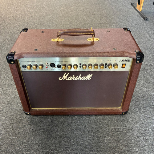 Vist Large View of Product Image Which is Used Marshall AS50R NO REVERB 1 x 12 Solid State Amplifier 1 x 12