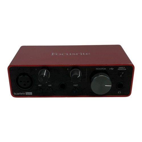 Vist Large View of Product Image Which is Used Focusrite Scarlett Solo 3rd Gen Computer Interface