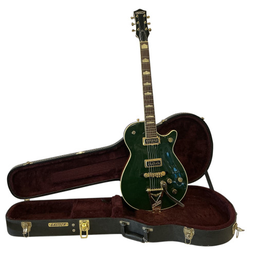 Vist Large View of Product Image Which is Used Gretsch G6128T DUO JET W/ HARD CASE LP Type Electric Guitar Green 6-String