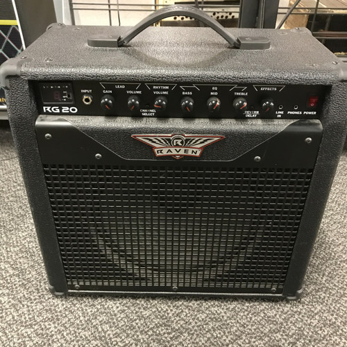 Vist Large View of Product Image Which is Used Raven RG-20 1 x 12 Solid State Amplifier 1 x 12