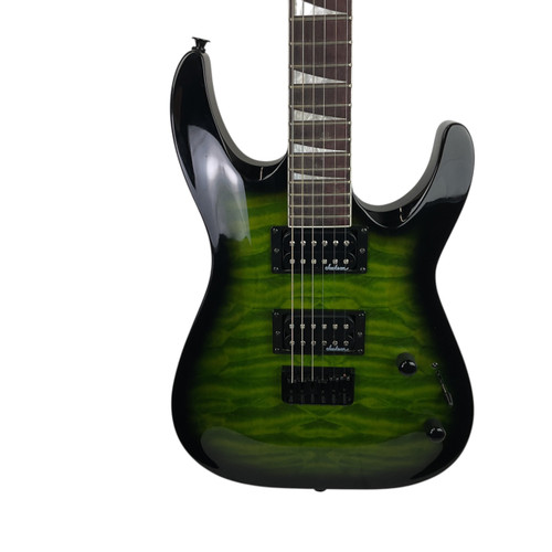 Vist Large View of Product Image Which is Used Jackson JS32Q Electric Guitar Green 6-String