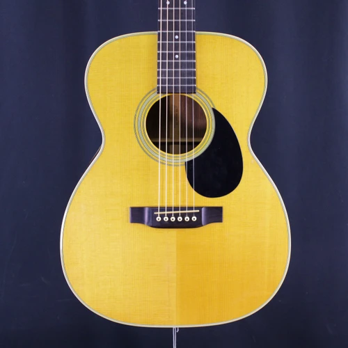 Vist Large View of Product Image Which is Used Martin OM-28 1989 Vintage Solid Top Acoustic Guitar Natural