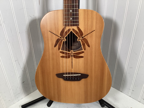 Vist Large View of Product Image Which is Used Luna SAF-DF-NAT Laminate Top Acoustic Guitar Natural