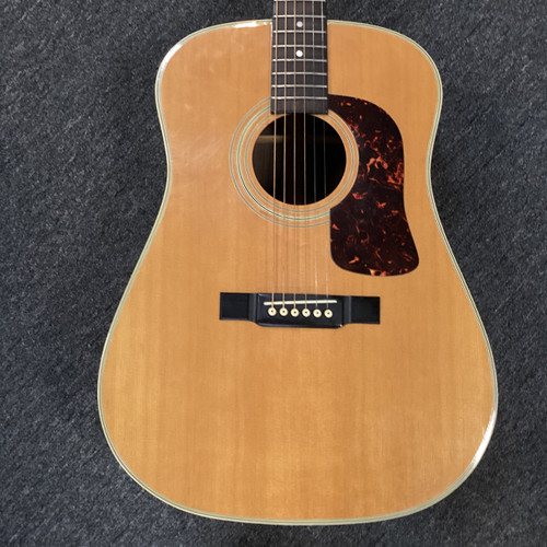 Vist Large View of Product Image Which is Used Washburn D14N Vintage Laminate Top Acoustic Guitar Natural