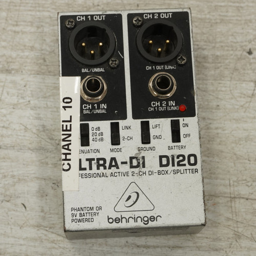 Vist Large View of Product Image Which is Used Behringer DI20 Direct Box