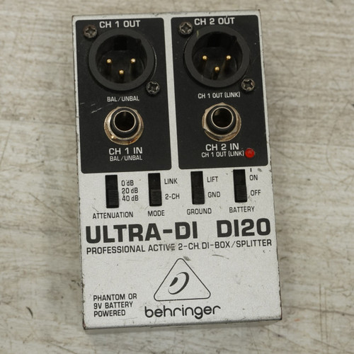 Vist Large View of Product Image Which is Used Behringer DI20 Direct Box