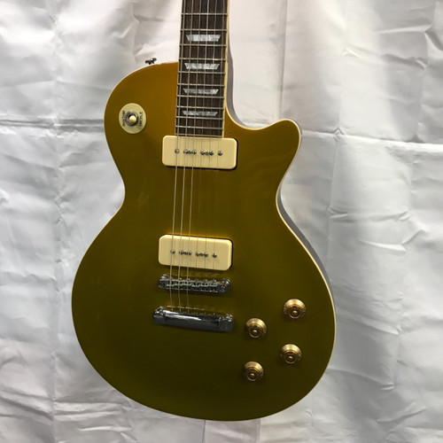 Vist Large View of Product Image Which is Used Agile AL-2000 GOLD TOP LP Type Electric Guitar Goldtop 6-String