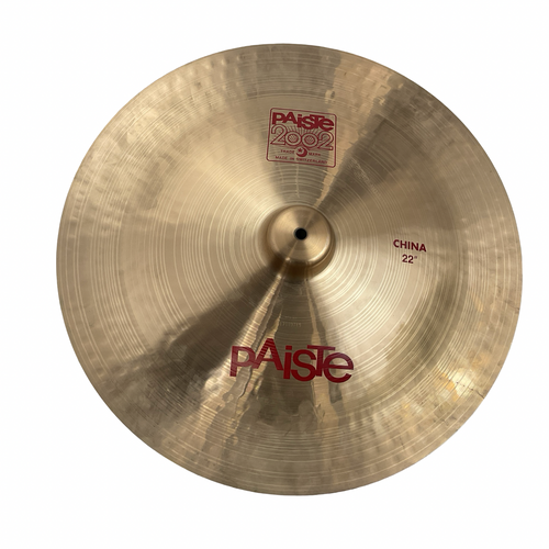 Vist Large View of Product Image Which is Used Paiste 2002 CHINA 22 China Cymbal 22"