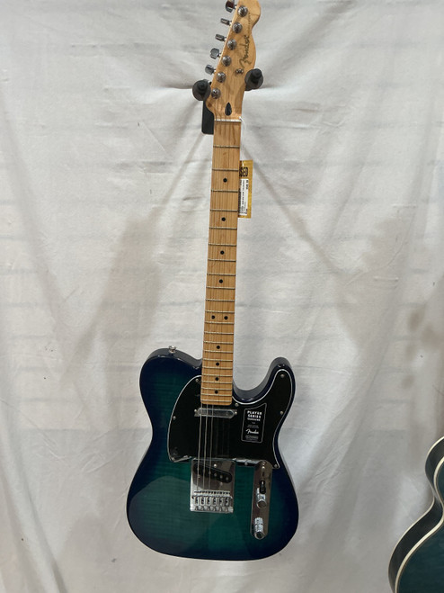 Vist Large View of Product Image Which is Used Fender PLAYER SERIES MIM TELECASTER T Type Electric Guitar Blue 6-String