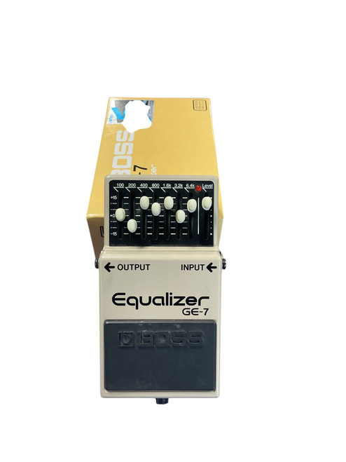 Vist Large View of Product Image Which is Used Boss GE-7 EQUALIZER EQ Pedal