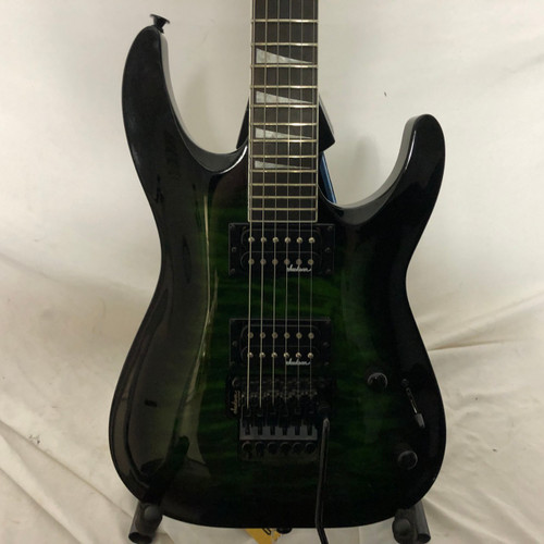 Vist Large View of Product Image Which is Used Jackson JS32Q DKA Modern Metal Electric Guitar Green 6-String
