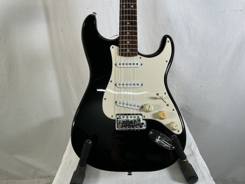 Vist Large View of Product Image Which is Used Squier BULLET STRAT S Type Electric Guitar Black 6-String