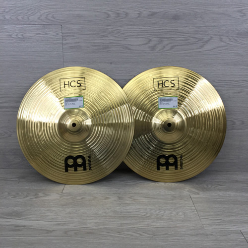 Vist Large View of Product Image Which is Used Meinl HCS 14 HI HATS Hi Hat Cymbals 14"