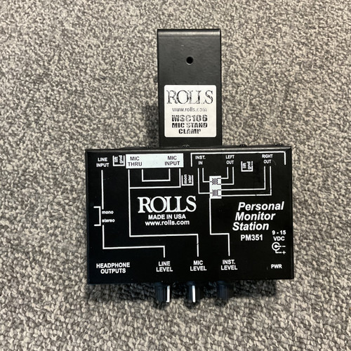 Vist Large View of Product Image Which is Used ROLLS PM351 PERSONAL MONITOR STATION