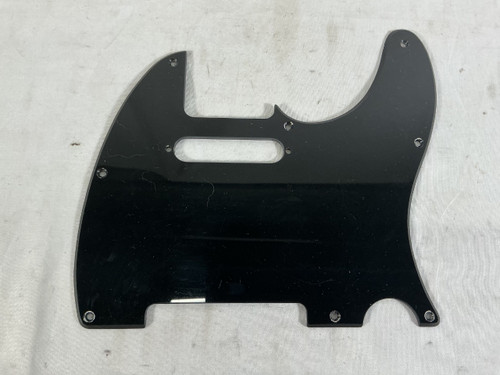 Vist Large View of Product Image Which is Used 1 PLY BLACK TELE PICKGUARD Guitar Accessory