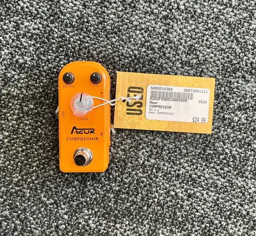 Vist Large View of Product Image Which is Used Azor COMPRESSOR Guitar Effects Pedal