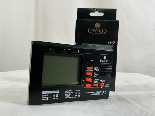 Vist Large View of Product Image Which is Used CECILIO 92-D Instrument Tuner or Metronome
