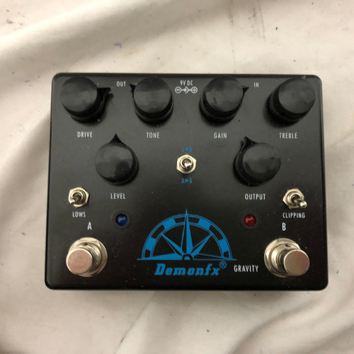 Vist Large View of Product Image Which is Used DEMON FX GRAVITY Overdrive Pedal